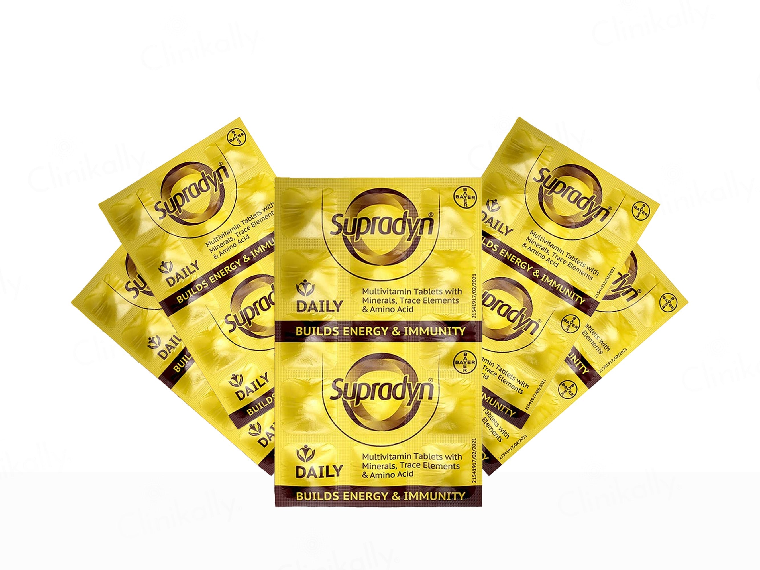Supradyn Daily Multivitamin Tablet For Energy & Immunity