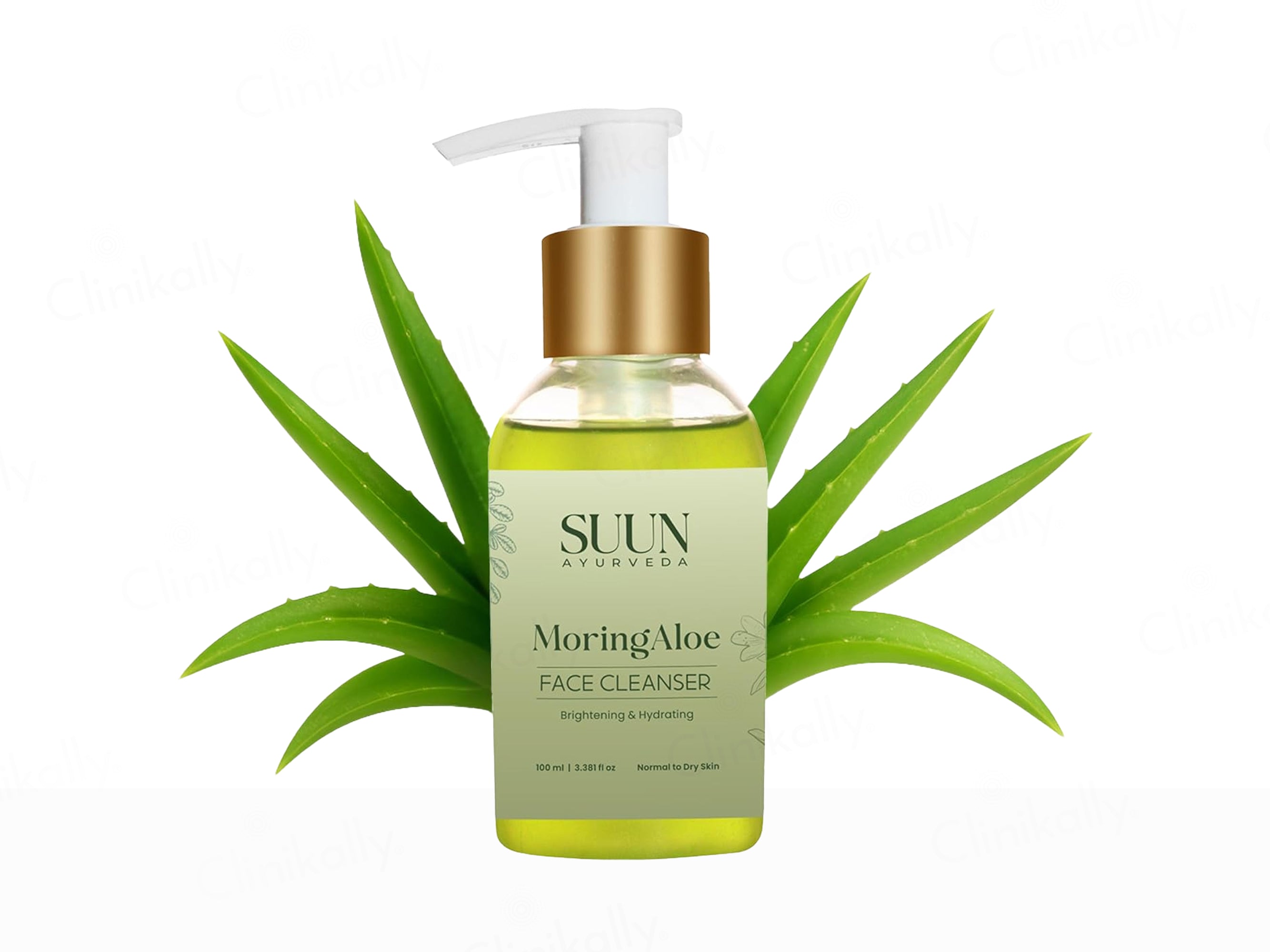 Suun Ayurveda MoringAloe Brightening & Hydrating Face Cleanser