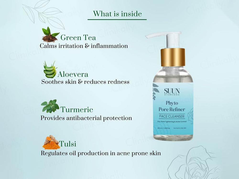 Suun Ayurveda Phyto Pore Refiner Face Cleanser