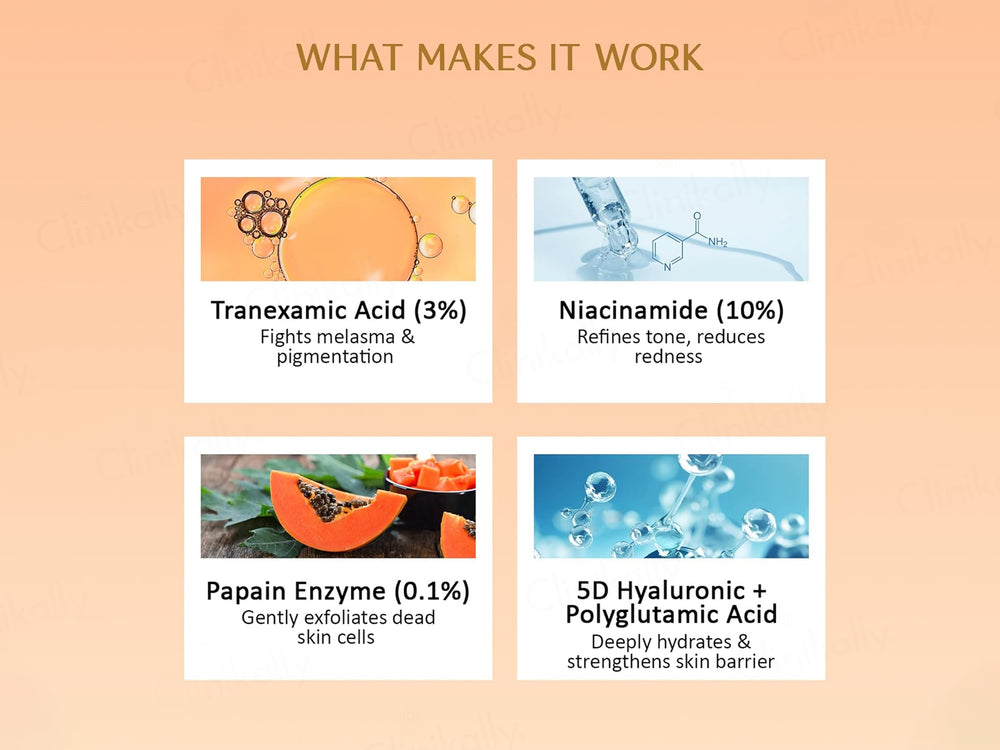 Suun Ayurveda TXA-Papain Radiance Face Serum