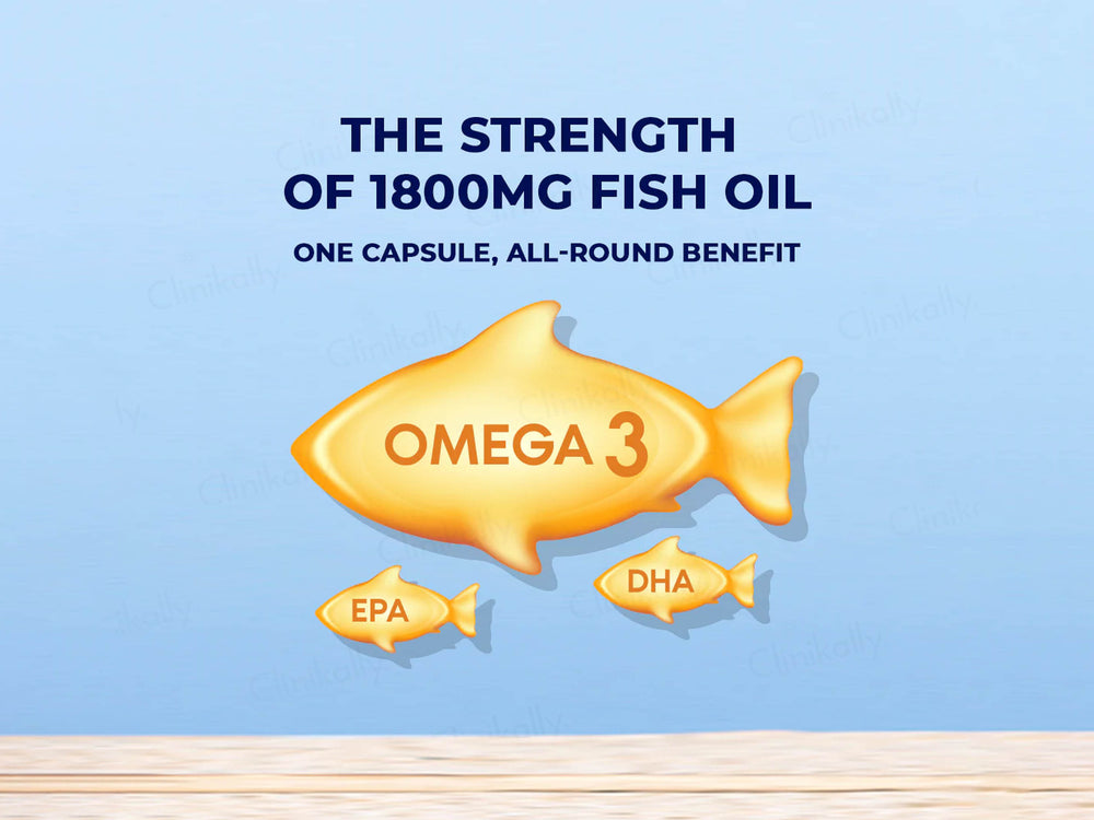 Swisse Ultiboost Odourless 4X Strength Omega-3 1800mg Wild Fish Oil Capsule