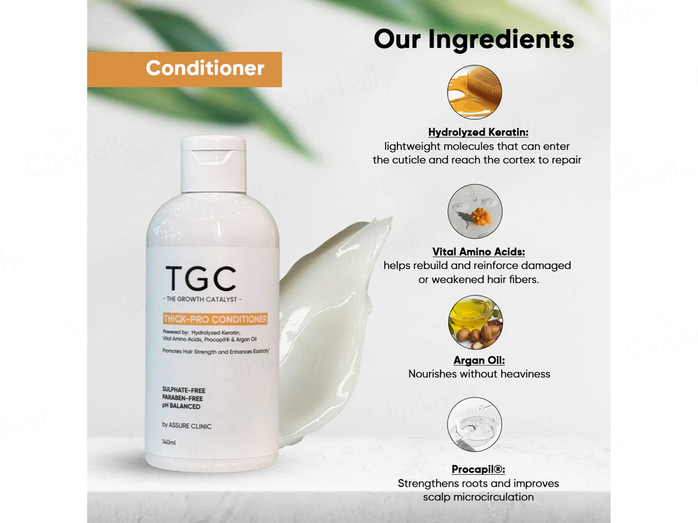 TGC The Growth Catalyst Thick-Pro Shampoo & Conditioner Combo