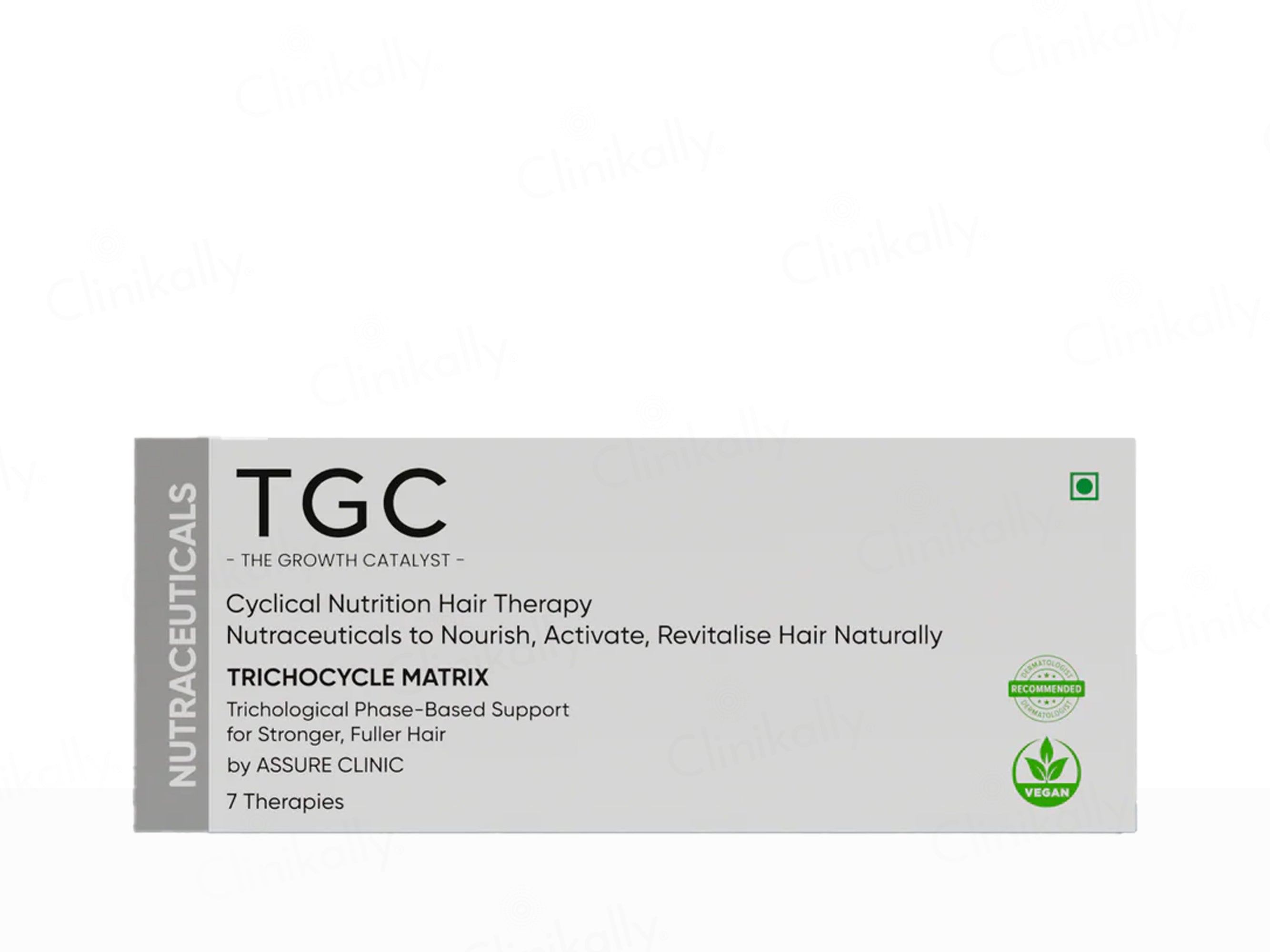 TGC The Growth Catalyst Trichocycle Matrix Cyclical Nutrition Hair Therapy Kit For Men & Women