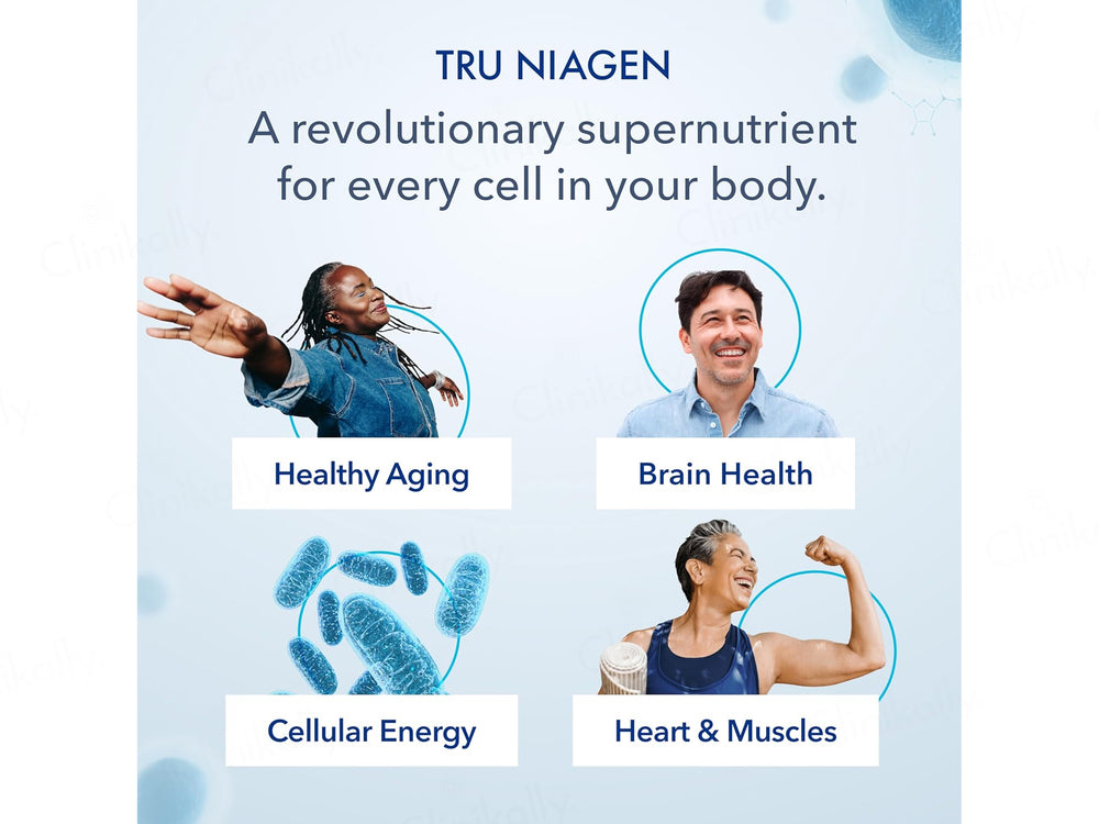 TRU Niagen Beauty Dietary Supplement Veg Capsule For Skin, Hair, Nails