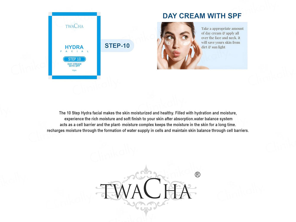 TWACHA 10 Steps Hydra Facial Kit