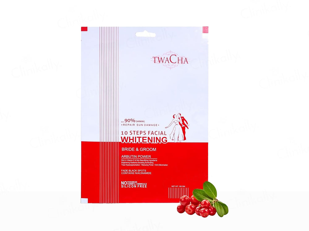 TWACHA 10 Steps Whitening Facial Kit For Bride & Groom
