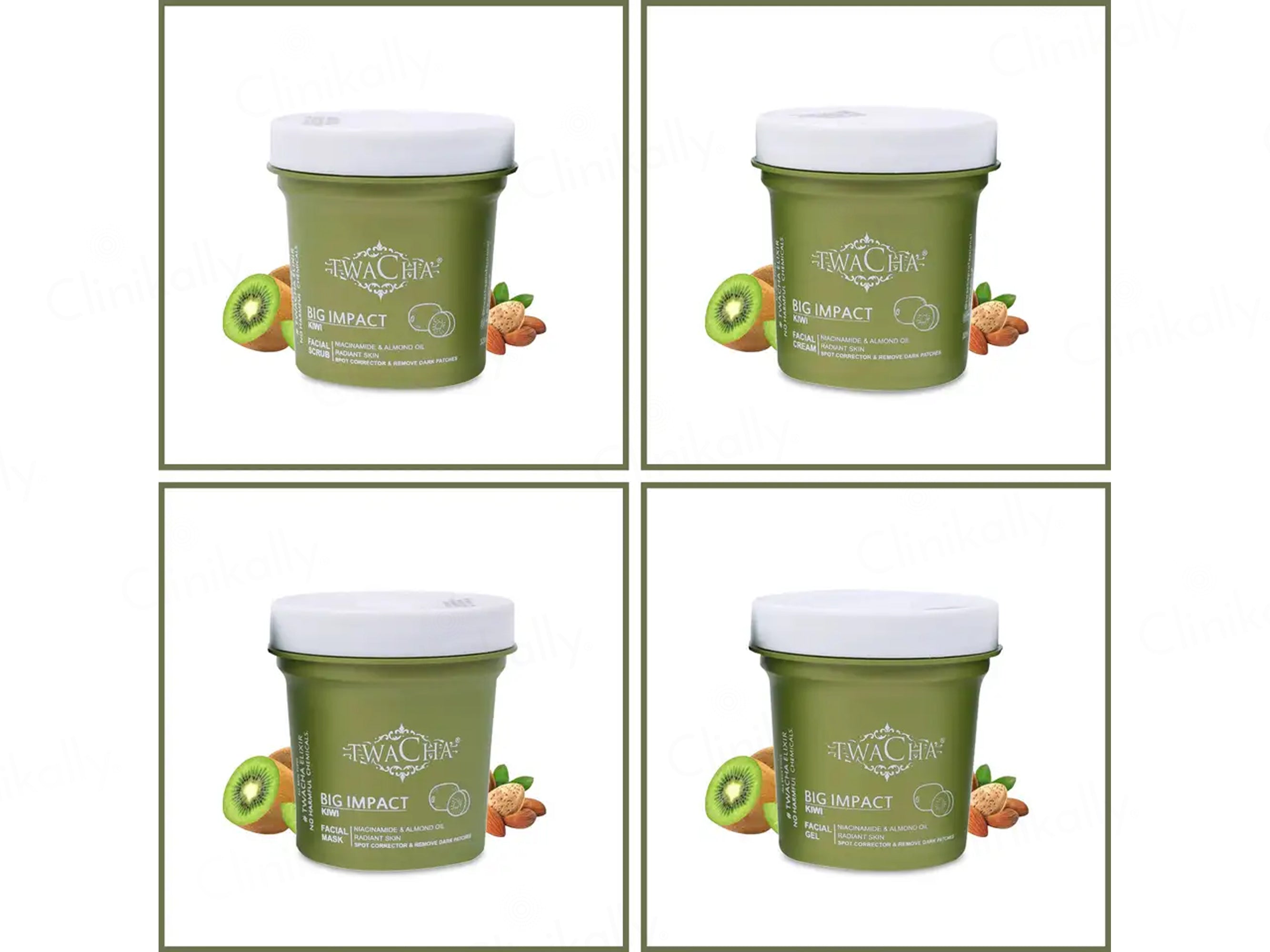 TWACHA Big Impact Kiwi Facial Kit