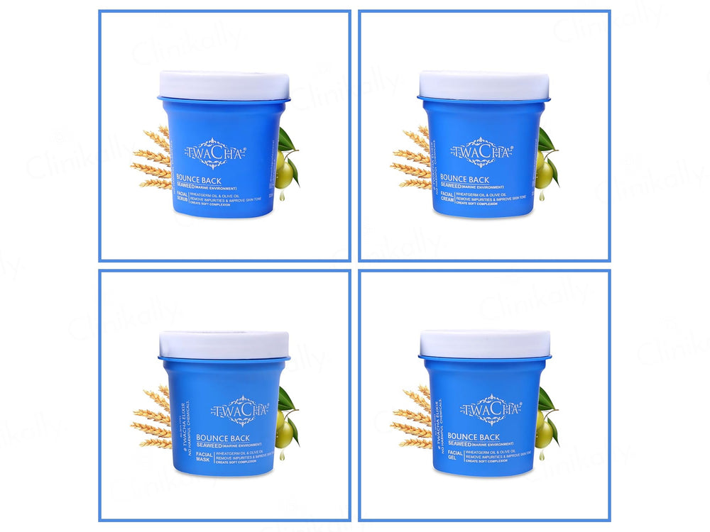 TWACHA Bounce Back Seaweed Facial Kit