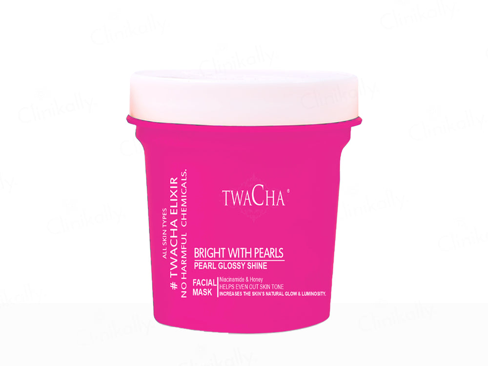 TWACHA Bright With Pearls Glossy Shine Facial Kit
