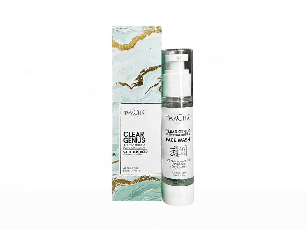 TWACHA Clear Genius TeaTree Bubble Purifying Cleanser