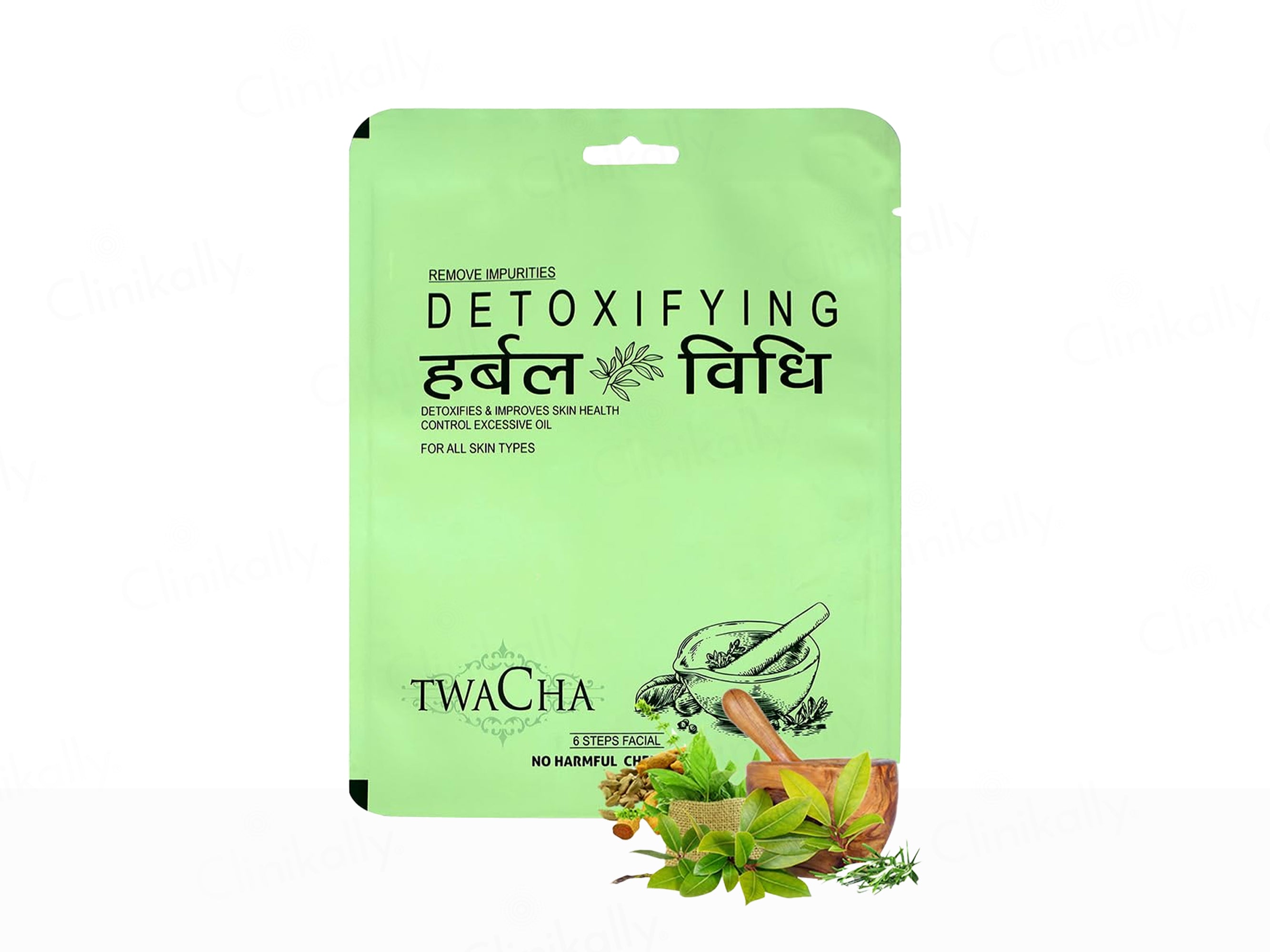 TWACHA Detoxifying Herbal Vidhi Facial Kit