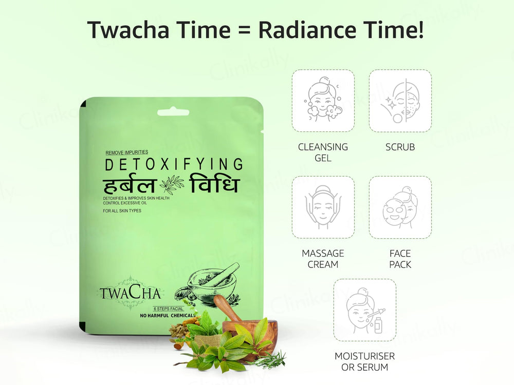TWACHA Detoxifying Herbal Vidhi Facial Kit