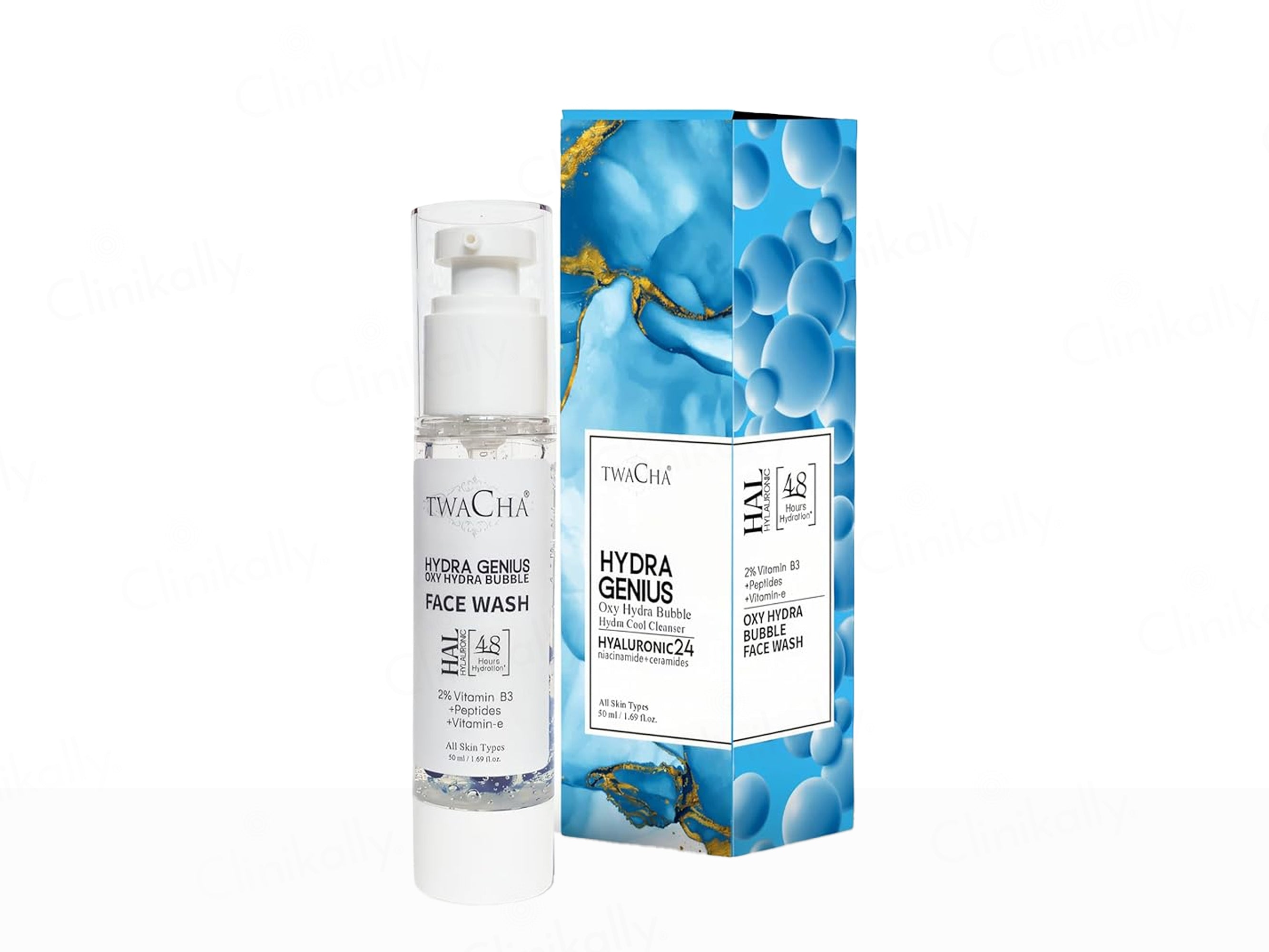 TWACHA Hydra Genius Oxy Hydra Bubble Cleanser