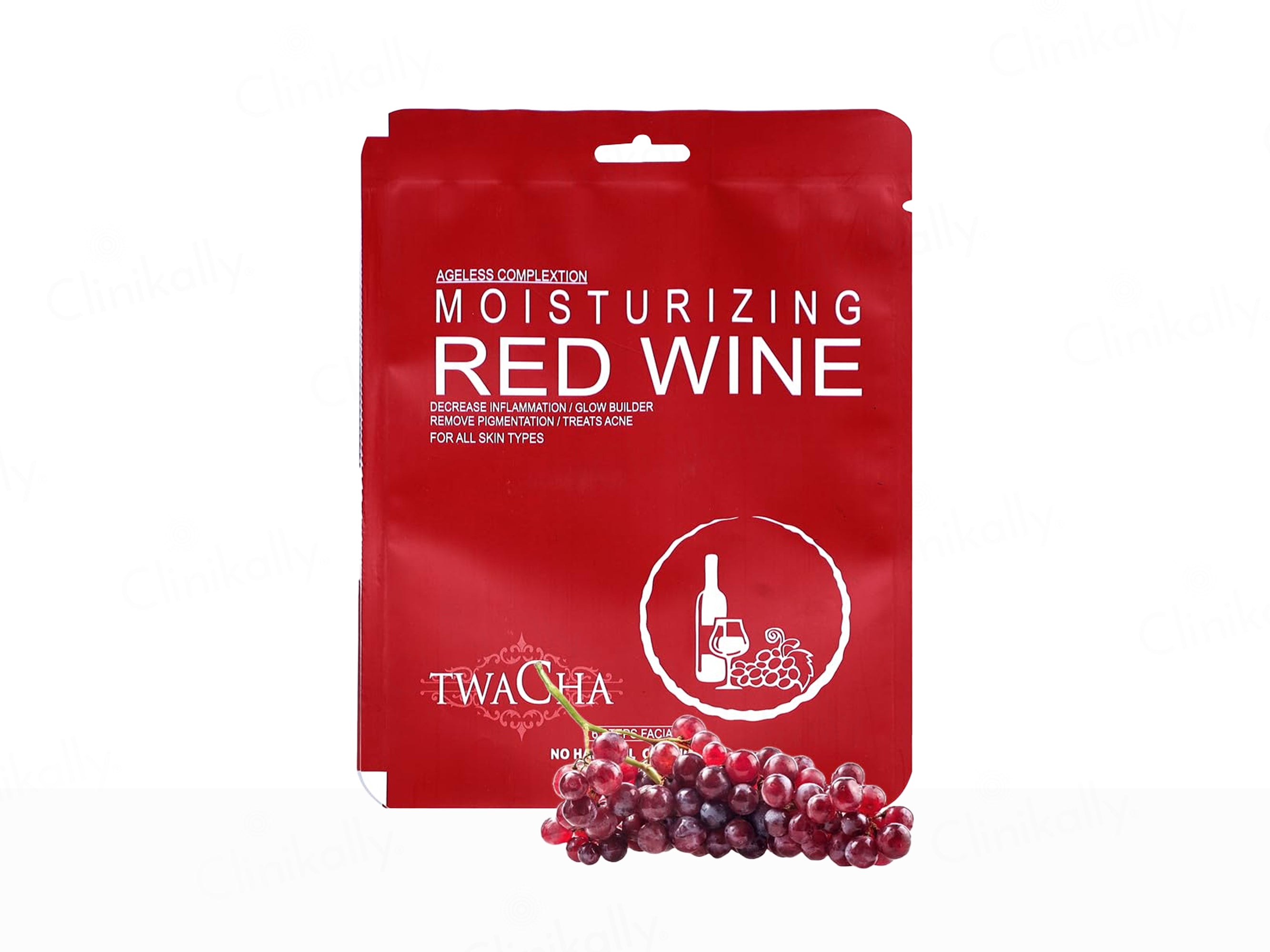 TWACHA Moisturizing Red Wine Facial Kit