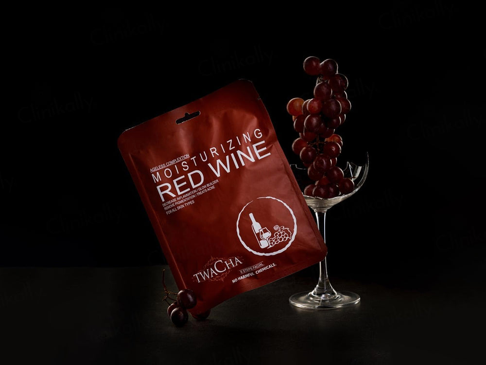 TWACHA Moisturizing Red Wine Facial Kit