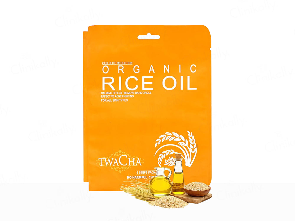 TWACHA Organic Rice Oil Facial Kit