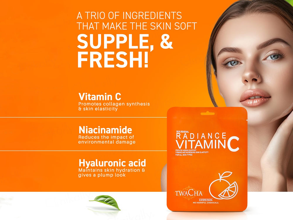 TWACHA Radiance Vitamin-C Facial Kit