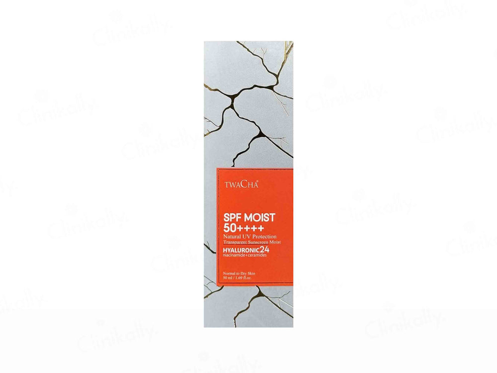 TWACHA SPF Moist Mineral Sun Glow Transparent Sunscreen Cream SPF 50++++