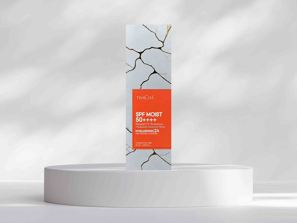 TWACHA SPF Moist Mineral Sun Glow Transparent Sunscreen Cream SPF 50++++