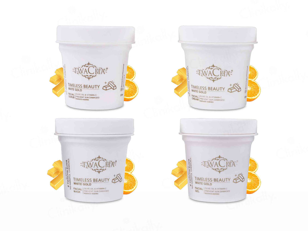 TWACHA Timeless Beauty White Gold Facial Kit