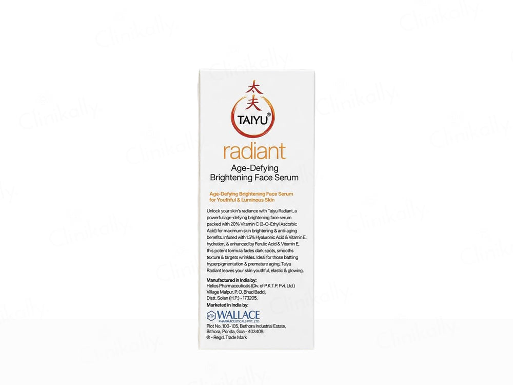 Taiyu Radiant Age-Defying Brightening Face Serum