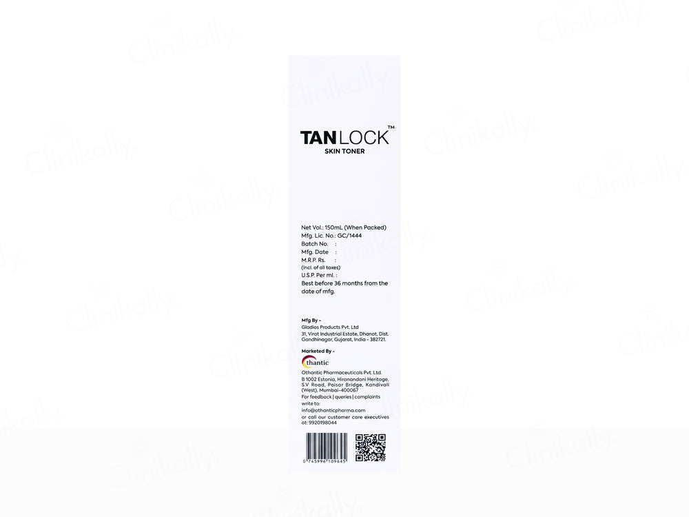 Tanlock Exfoliating Skin Brightening Toner