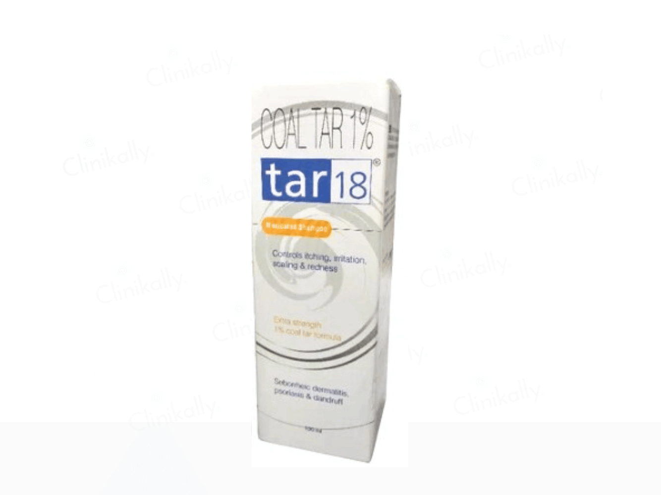Tar 18 Medicated Shampoo with 1% Coal Tar - Clinikally