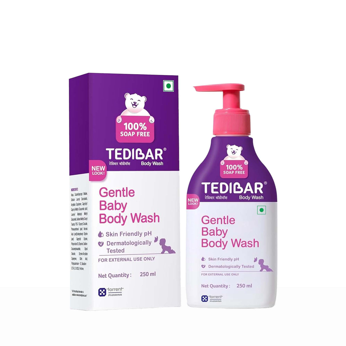 Teddy Bear Spoo Shampoo Small Buy Tedibar Gentle Baby Body Wash
