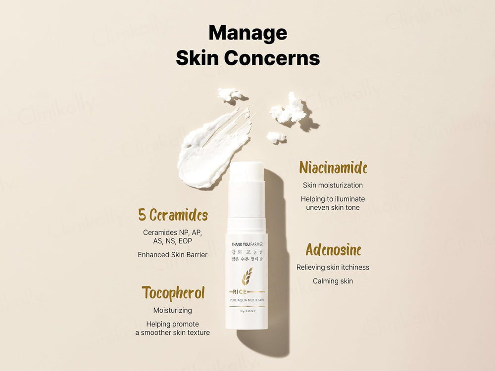 Thank You Farmer Rice Pure Aqua Multi Balm