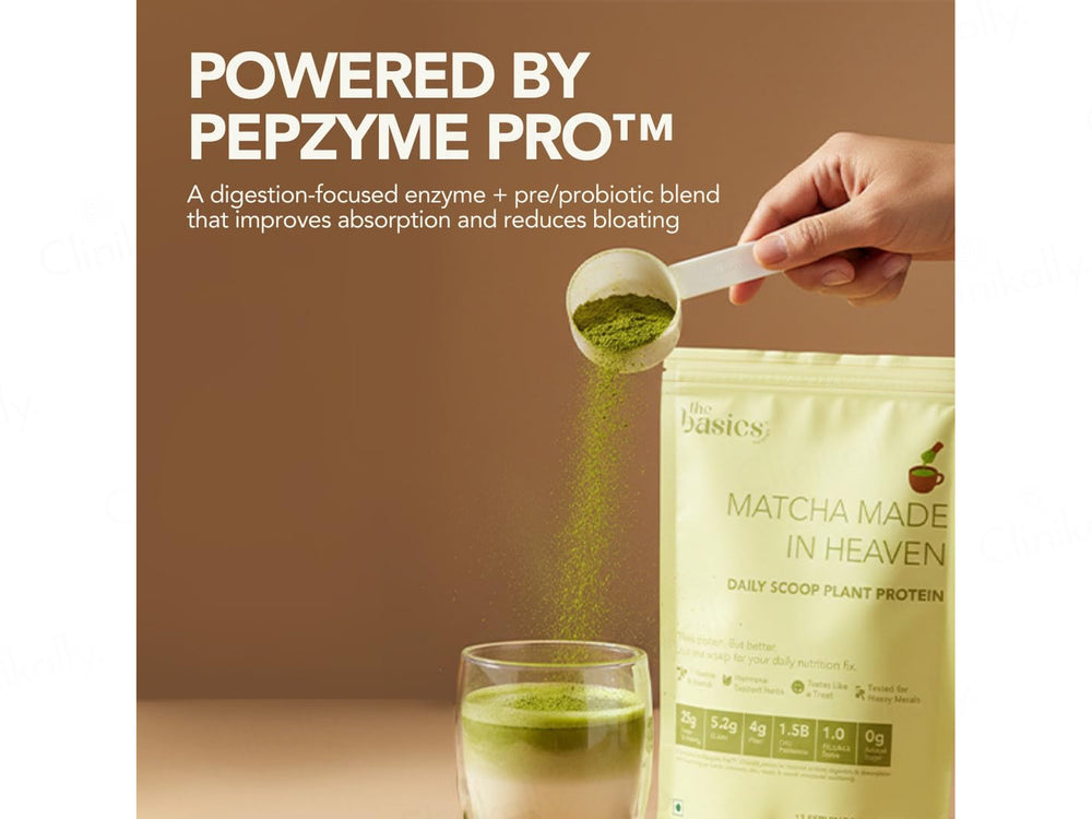 The Basics Woman Matcha Made In Heaven Daily Scoop Plant Protein Powder