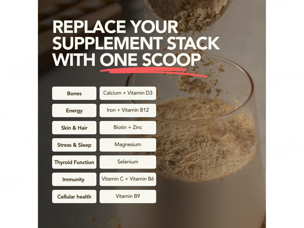 The Basics Woman Vanilla, Basic But Iconic Daily Scoop Plant Protein Powder