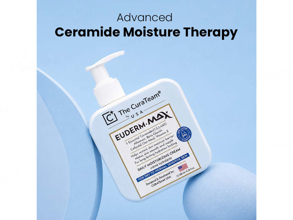 The CuraTeam Euderm-Max Daily Moisturizing Cream