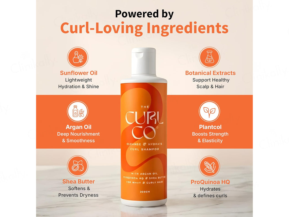 The Curl Co Cleanse & Hydrate Curl Shampoo