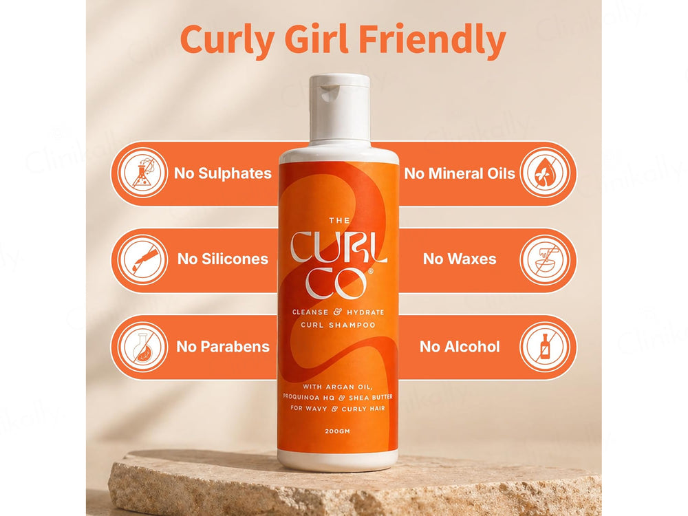 The Curl Co Cleanse & Hydrate Curl Shampoo