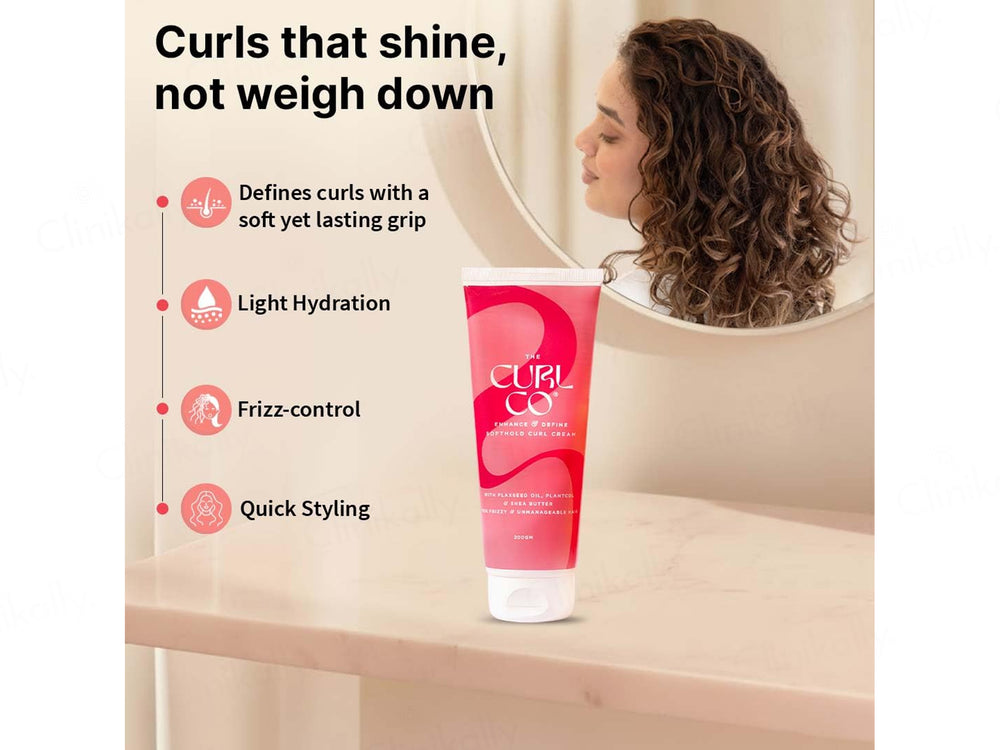The Curl Co Enhance & Define Softhold Curl Cream