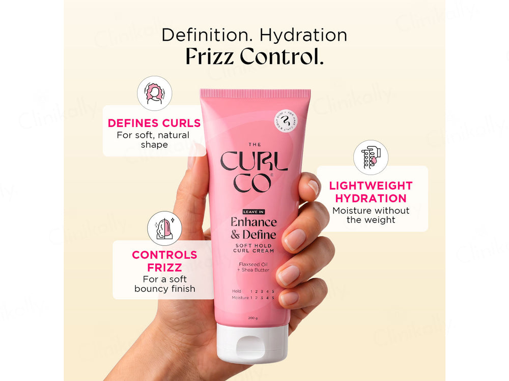 The Curl Co Enhance & Define Softhold Curl Cream