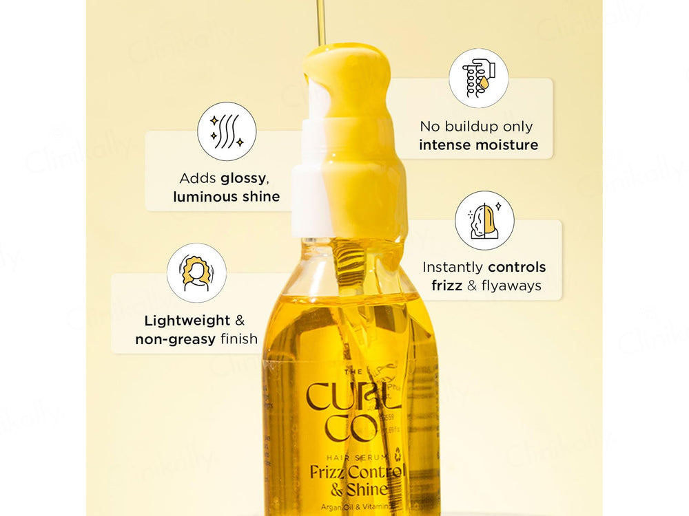 The Curl Co Frizz Control & Shine Hair Serum