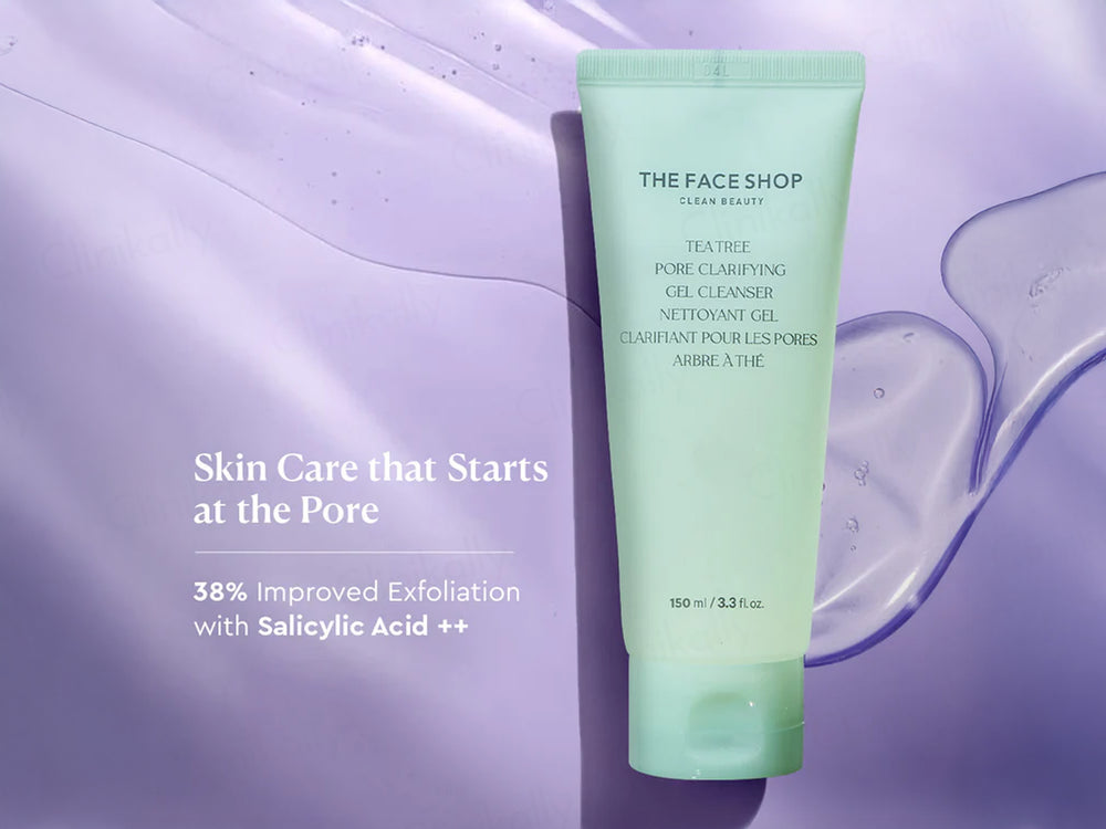 The Face Shop Tea Tree Pore Clarifying Gel Cleanser