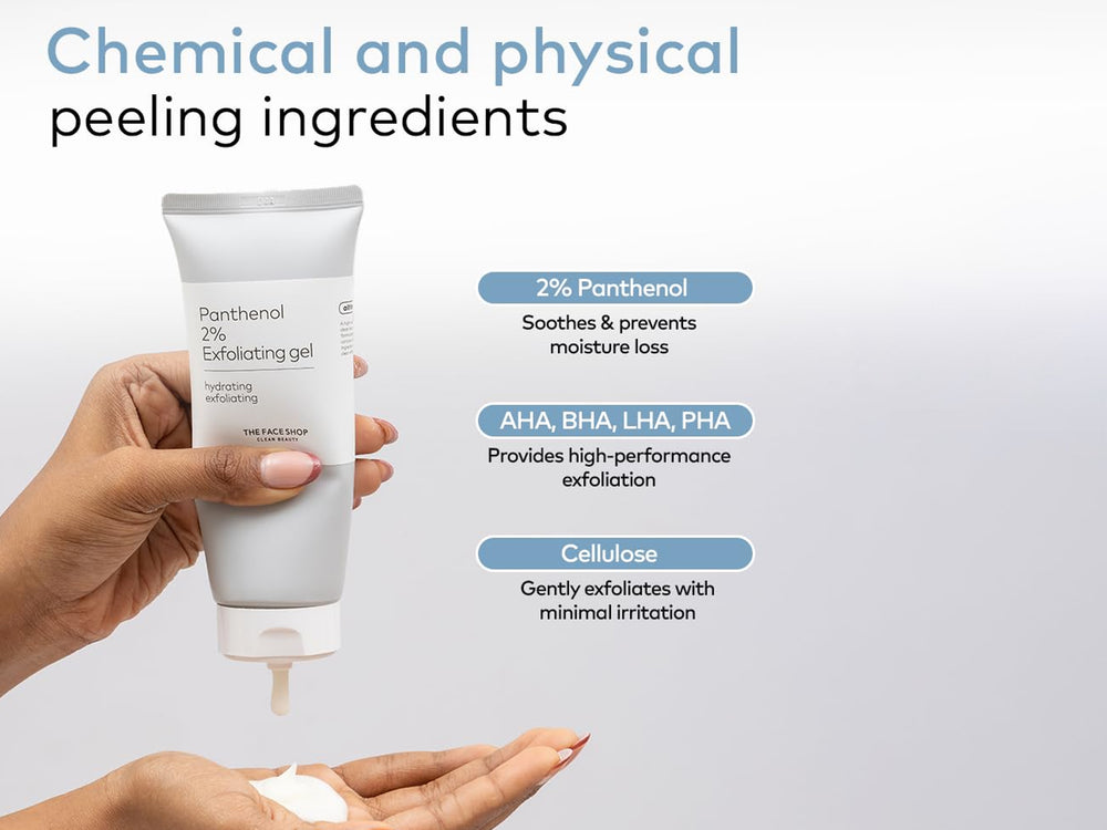 The Face Shop Alltimate Panthenol 2% Hydrating & Exfoliating Gel