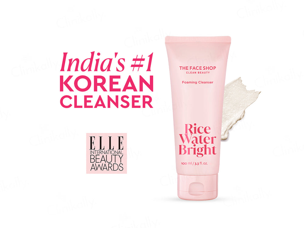 The Face Shop Rice Water Bright Foaming Cleanser