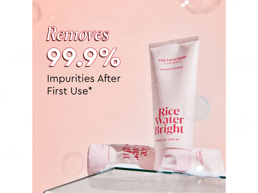 The Face Shop Rice Water Bright Foaming Cleanser