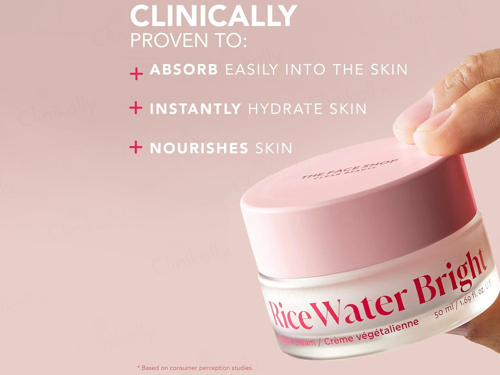 The Face Shop Rice Water Bright Vegan Cream
