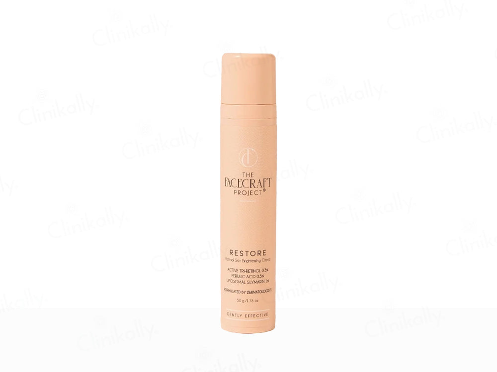 The Facecraft Project Restore Retinol Skin Brightening Cream