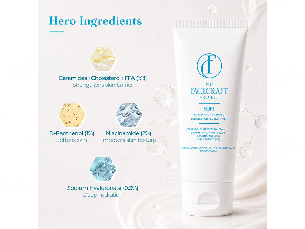 The Facecraft Project Soft Barrier Gel Moisturiser