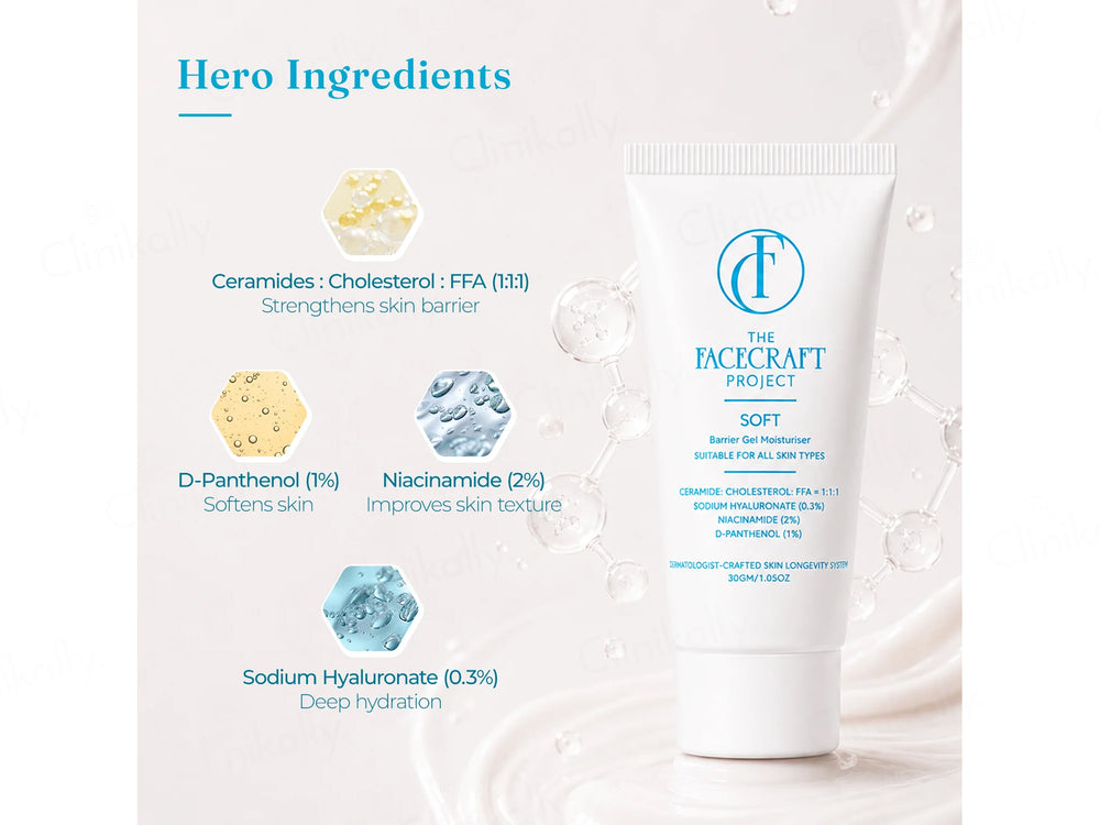 The Facecraft Project Soft Barrier Gel Moisturiser