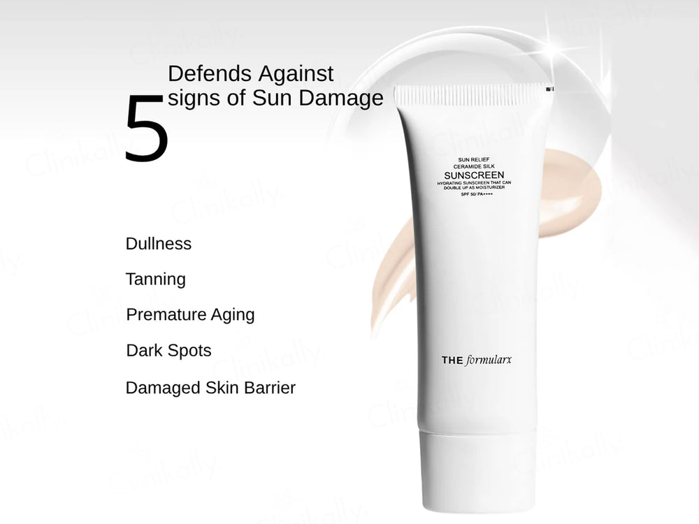 The FormulaRx Sun Relief Ceramide Silk Hydrating Sunscreen