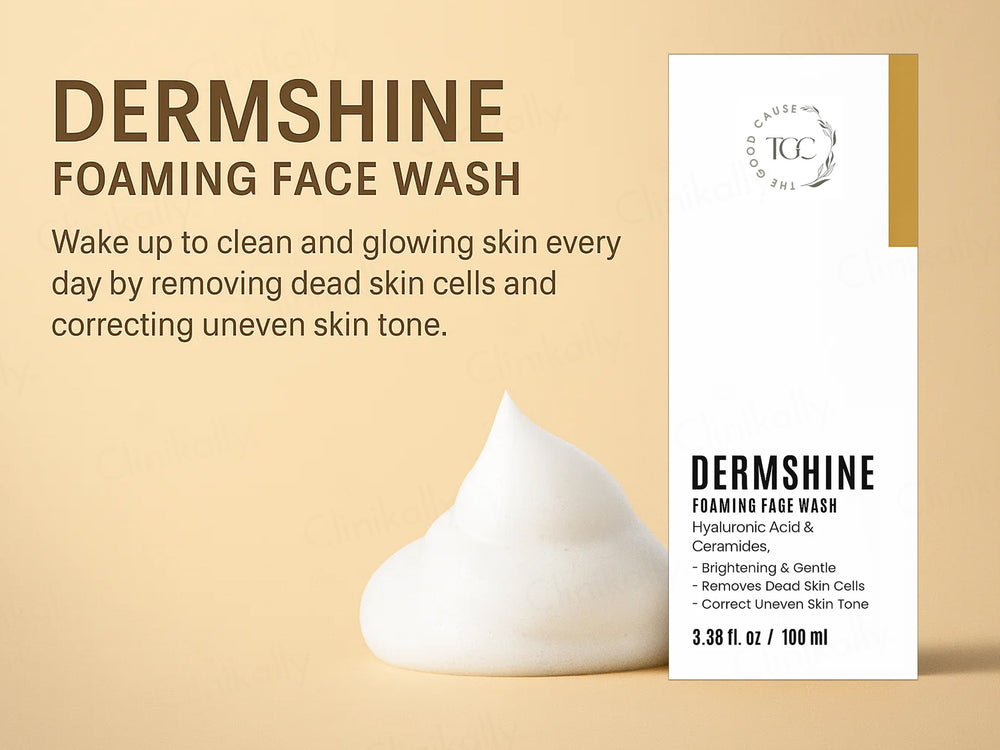 The Good Cause Dermshine Foaming Face Wash
