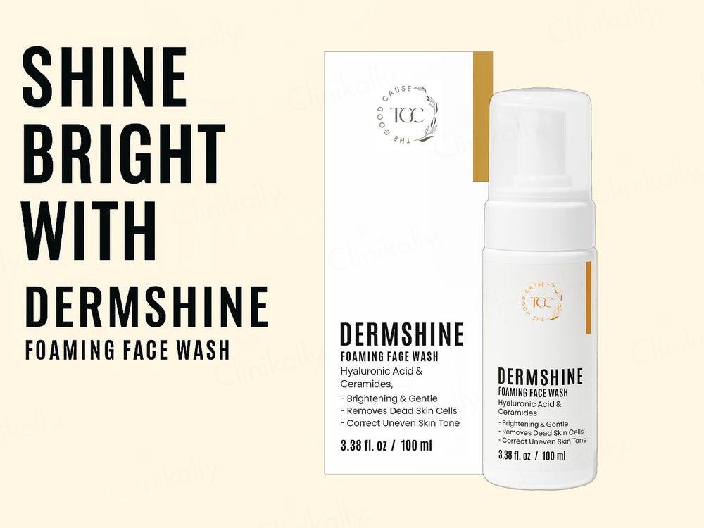 The Good Cause Dermshine Foaming Face Wash