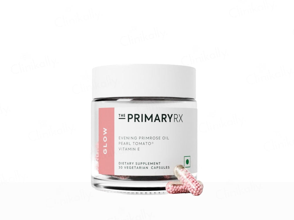 The PrimaryRx Glow Nutraceutical Capsule For Even-Toned & Radiant Skin