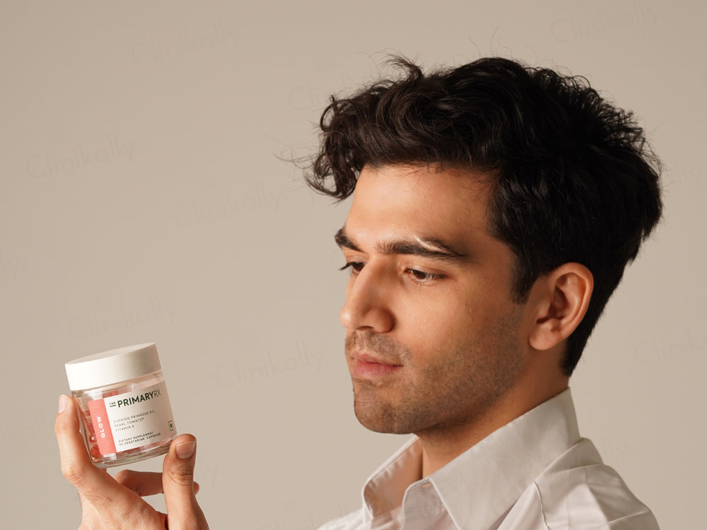 The PrimaryRx Glow Nutraceutical Capsule For Even-Toned & Radiant Skin